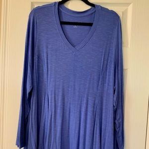 Soft Surroundings Women’s Periwinkle Tunic NWOT 2X